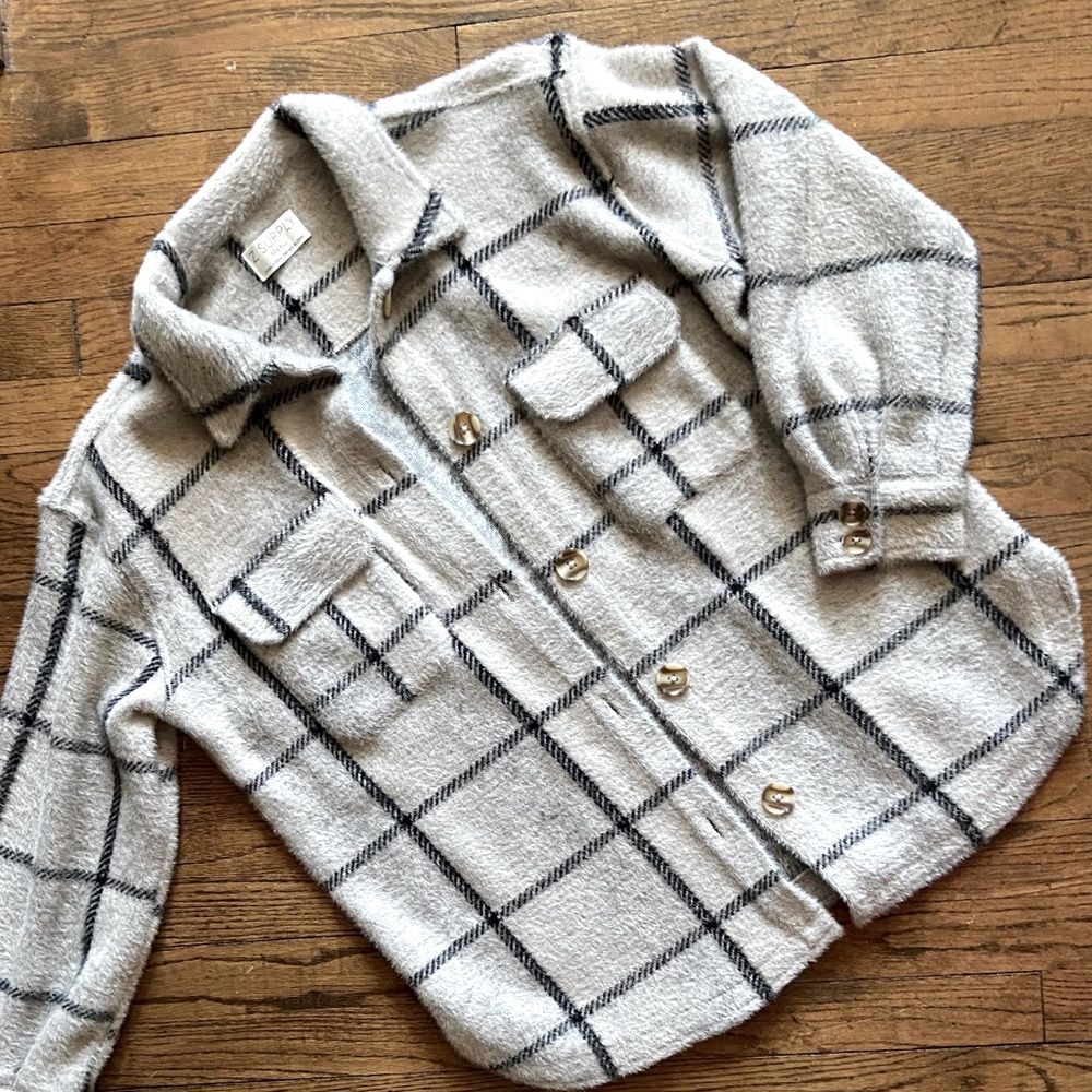ZSUPPLY Plaid Tucker Shacket